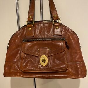 Coach Luci Leather Domed Bag